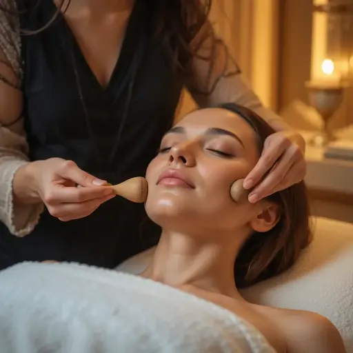 Maderoterapia Facial
